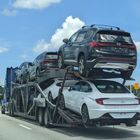 Remorque porte-voitures de marque chinoise de 40 tonnes, capacité de transport de 10 voitures, semi-remorques porte-voitures à vendre