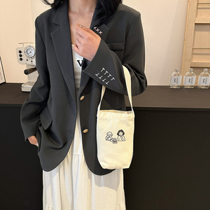 定制Logo图案小奶茶咖啡红酒帆布瓶袋环保促销批发迷你帆布手提袋 - Product Image 5