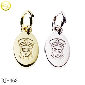 Etiquetas de joyería de metal y plata personalizadas con logotipo de la marca de la empresa - Product Image 6