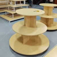 Schappen supermarkt voor fruit en groenten, supermarkt display schappen voor brood, modern supermarkt ontwerp en lay-out