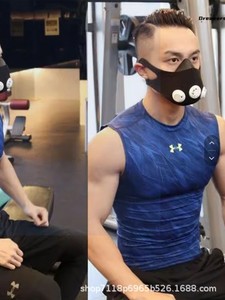 Faible capacité vitale en oxygène masque d'entraînement physique contrôle de l'hypoxie sport course Fitness équitation anti-poussière étanche boxe - Product Image 2