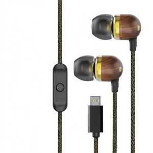 Auriculares con micrófono con cable SMILE JAMAICA USB C Brass EM JE042 BA - Product Image 3