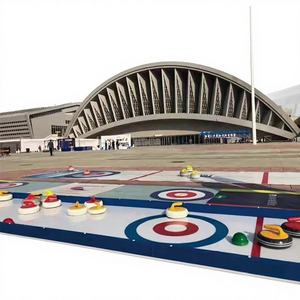 Dalles de patinoire synthétique - Matériau PE écologique autolubrifiant - Service de découpe - Taille personnalisable - Product Image 1