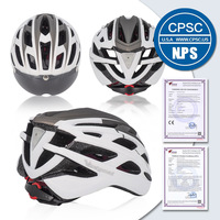 Casco de Ciclismo VICTGOAL para Adultos, Hombres y Mujeres, con Protección Facial Completa UV400, con Luces LED, para Bicicleta de Carretera, Scooter, Bicicleta Eléctrica