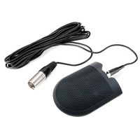 Micrófono de Conferencia Hipercardioide BM-630 con Conexión XLR de 3 Pines, Alimentación Phantom y Cable de 6m