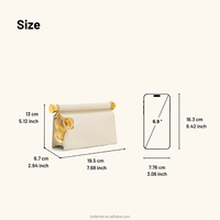 Sac à main de luxe Jwpei en métal décoratif pour femme, style créateur, idéal pour les blogueuses de mode