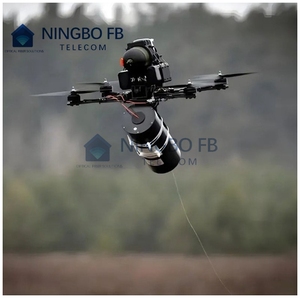 FPV-Drohnen Glasfaser modul Anti-Interferenz 0,5mm Glasfaser für 2km 5km 10km Reichweite Verwendete optische Bilddaten 1km MOQ - Product Image 6