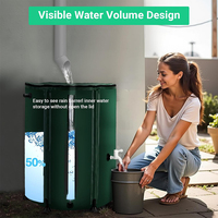 Réservoir d'eau portable pliable en PVC 200L VECTUS, résistant aux UV, en bâche 1000D, pour tente – Vente en gros, OEM personnalisé