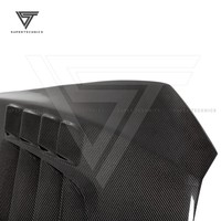 Capot personnalisé en fibre de carbone pour Mitsubishi Lancer Evolution Evo X Upgraded Vrs Type 2 Style 2008-2015