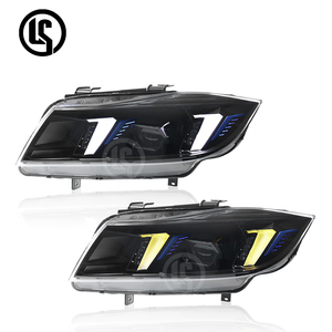 ไฟหน้า LED รุ่นใหม่สำหรับรถยนต์ซีรีส์ 3 E90 ปี 2005-2012 แบบ Snake Eye 12V 8000LM 6000K วัสดุ ABS กำลังไฟสูง 60W ให้แสงสว่างที่คมชัด - Product Image 3