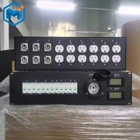 Boîtier d'alimentation Powercon 30A 50amp 3RU à montage en rack 110V 220V Out