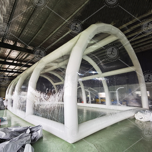 Dôme de <span class=keywords><strong>piscine</strong></span> gonflable transparent géant pour l'extérieur, couverture de <span class=keywords><strong>piscine</strong></span> imperméable, tente de <span class=keywords><strong>piscine</strong></span> extérieure pour la location - Product Image 2