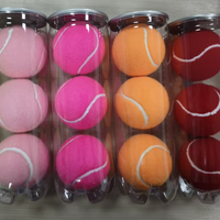 Balles de tennis en feutre tissé de qualité supérieure Top1, durables, à rebond élevé, balles de padel professionnelles avec norme FIP, rebond haute pression, ITF Tennis