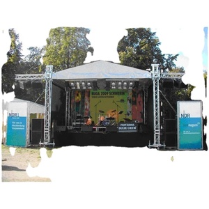 Hợp kim nhôm di động cho màn hình giàn sân khấu với nền tảng gỗ 4ft <span class=keywords><strong>x</strong></span> 8ft cho giàn mái sân khấu - Product Image 4
