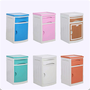Hospital Bedside <b>Cabinet</b> Plastic Top 1 Door Easy Cleaning For Hospital Ward Use - Product Image 4