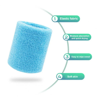 Serviette Sport Bracelets Tennis Sueur Bandes Basketball Volleyball Poignet Garde Séchage Rapide Athlétique Exercice Poignet Brace Bandeaux