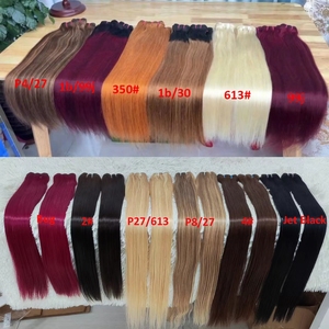 Letsfly 10A Cabello Virgen Natural 100% Humano en Paquetes de 100 Gramos, Extensiones de Cabello Brasileño Negro Azabache y Rubio, 12-32 Pulgadas, Venta al Por Mayor - Product Image 6