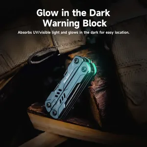 Nouvel Outil Multifonctionnel 12-en-1 Mini Sailor S11 Pro, Ciseaux Pliants d'Extérieur, Tournevis Combiné, Porte-clés EDC Portable NE20382 - Product Image 1