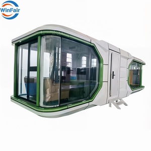 Maison préfabriquée WinFair en conteneur habitable, capsule spatiale de plage, maisons préfabriquées <span class=keywords><strong>République</strong></span> <span class=keywords><strong>Dominicaine</strong></span> pour vacances / hébergement - Product Image 3
