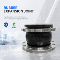 Joint d'expansion en caoutchouc EPDM à montage direct usine pour pipeline industriel, joint flexible à bride anti-vibration, fourniture OEM