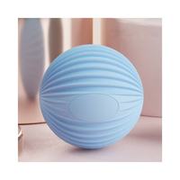 Balle de massage portable en silicone texturée pour la libération des points de déclenchement myofasciaux des pieds, du dos et du cou