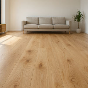 Suelo de Madera de Roble Blanco para Interiores, Personalizado, de Ingeniería, Parqué Sólido, Diseño Contemporáneo para Cocina de Villa de Lujo - Product Image 6