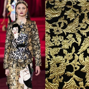 132gsm 20yds quantité minimale de commande Automne Femmes Fantaisie <span class=keywords><strong>Tissu</strong></span> Dobby <span class=keywords><strong>Tissu</strong></span> Métallique Brocade <span class=keywords><strong>Tissu</strong></span> - Product Image 1