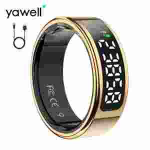 Anillos de pantalla inteligente Yawell R11C Anillo inteligente personalizable con horario diurno - Product Image 1