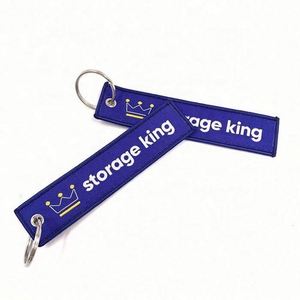 Wholesale <b>Customized</b> Personalized Embroidered <b>Keychains</b> With Printed Logo - Product Image 5