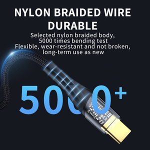 60W cáp chất lượng cao 1m 1.5m 2m loại C-Loại C Cáp dữ liệu chuyển nhanh sạc cho điện thoại Samsung - Product Image 4
