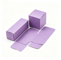 Boîte cadeau rigide en carton ondulé recyclable personnalisée, emballage écologique avec laminage mat, chaussettes, cosmétiques, savon artisanal, sel de bain