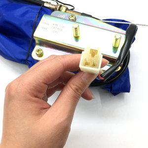Solenoide de apagado de motor para excavadora Chafeng 24V CAT70B80B XH70B, interruptor de motor de tres cables - Product Image 3