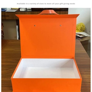 Wholesale High-End <b>Large</b> Empty Flip-Top Birthday <b>Gift</b> <b>Box</b> Corrugated Board Handheld Design Recycled Materials Immediate Delivery - Product Image 6