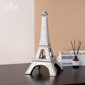 La tour Eiffel en céramique, ornement d'architecture européenne, décoration de maison pour salon, ameublement de vinothèque - Product Image 2