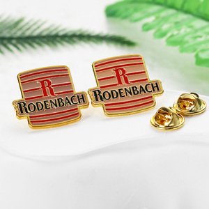 Pins Personalizados con Diseño Gratuito, Logotipo Metálico, Letra 3D, Pins para Sombrero Personalizados de Fábrica, Pins de Aleación de Zinc Esmaltados <span class=keywords><strong>y</strong></span> Chapados en Oro - Product Image 2