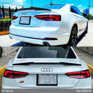 สปอยเลอร์หลังคาร์บอนไฟเบอร์ทรงรังผึ้งสไตล์ M4 สำหรับ A5 S5 RS5 B9 2 ประตู คูเป้ ปี 2016-2025 - Product Image 6