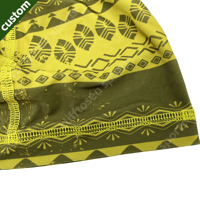 Bonnet ajustable respirant doublé satin personnalisé pour hommes et femmes, idéal pour le ski, le cyclisme et l'entraînement, avec imprimé python, serpent ou léopard