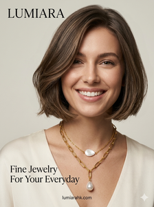 Collar de cadena para suéter de perlas de agua dulce de doble hilera chapado en oro de 18 quilates, estilo vintage y moderno, para mujer, inspirado en la moda europea y americana. - Product Image 6