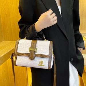 Accès rapide en cuir Pu couleur combinaison dames sac à bandoulière mode sac à bandoulière pour femmes avec bracelet détachable - Product Image 5