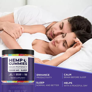 Özel etiket Premium kenevir özü Gummies Premium kenevir sakızlı şekerler yetişkinler için hamile kadınlar için değil - Product Image 4