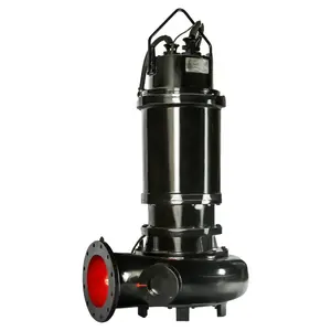 Pompe centrifuge verticale haute efficacité pompe submersible verticale pour eaux usées