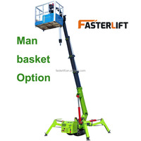 Super haute qualité 1t/10 tonnes/30m batterie chenille grue araignée prix compétitif avec moteur pompe comme composants de base
