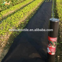 0.8M X 0.8M Noir Couleur Barrière Contre Les Mauvaises Herbes Tapis Tissu Dans Le Jardin Agricole Paillis Couvre-Sol Non Tissé rouleau de tissu