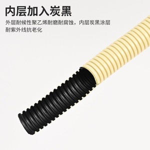 Tuyau de drainage pour climatiseur XH 14 mm 50 m double couche anti-âge pour unité intérieure et extérieure - Product Image 5