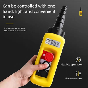 Interruttore di Controllo per Paranco Elettrico XAC-A471 2/4/6/8-bit, Controllo Remoto per Gru a Velocità Singola/Doppia, Impugnatura Impermeabile - Product Image 6