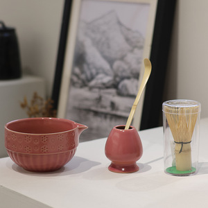 Service à thé Matcha avec logo personnalisé 4 à 7 pièces Bol à Matcha du Japon Whisker de thé vert Set Matcha Oem de <span class=keywords><strong>bambou</strong></span> Fouet avec boîte-cadeau - Product Image 6