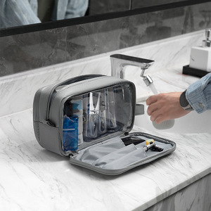 New <strong>Men</strong> Business Travel Bath Toiletry <strong>Bag</strong> Dry and Wet Separation <strong>Wash</strong> <strong>Bag</strong> Fashion Tote Large Makeup <strong>Bag</strong> Wholesale - Product Image 3
