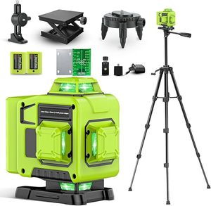 360 °   Niveau <span class=keywords><strong>laser</strong></span> auto-nivelant avec trépied 4D 4 360 °   Ligne transversale pour la rénovation de la construction, <span class=keywords><strong>carrelage</strong></span> de sol - Product Image 1