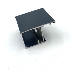 Anodized Silver Matt and Charcoal Gray Aluminium Profile for South Africa Zimbabwe Aluminum Profile - Product Image 6