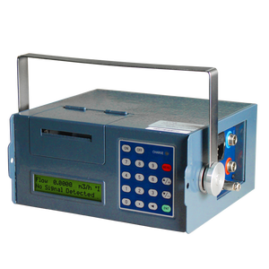 Portable RS485 Ultrasonic <b>Flow</b> <b>Meter</b> Clamp-on Sensor Rechargeable Battery Stainless Steel <b>Water</b> Oil OEM Accuracy - Product Image 2